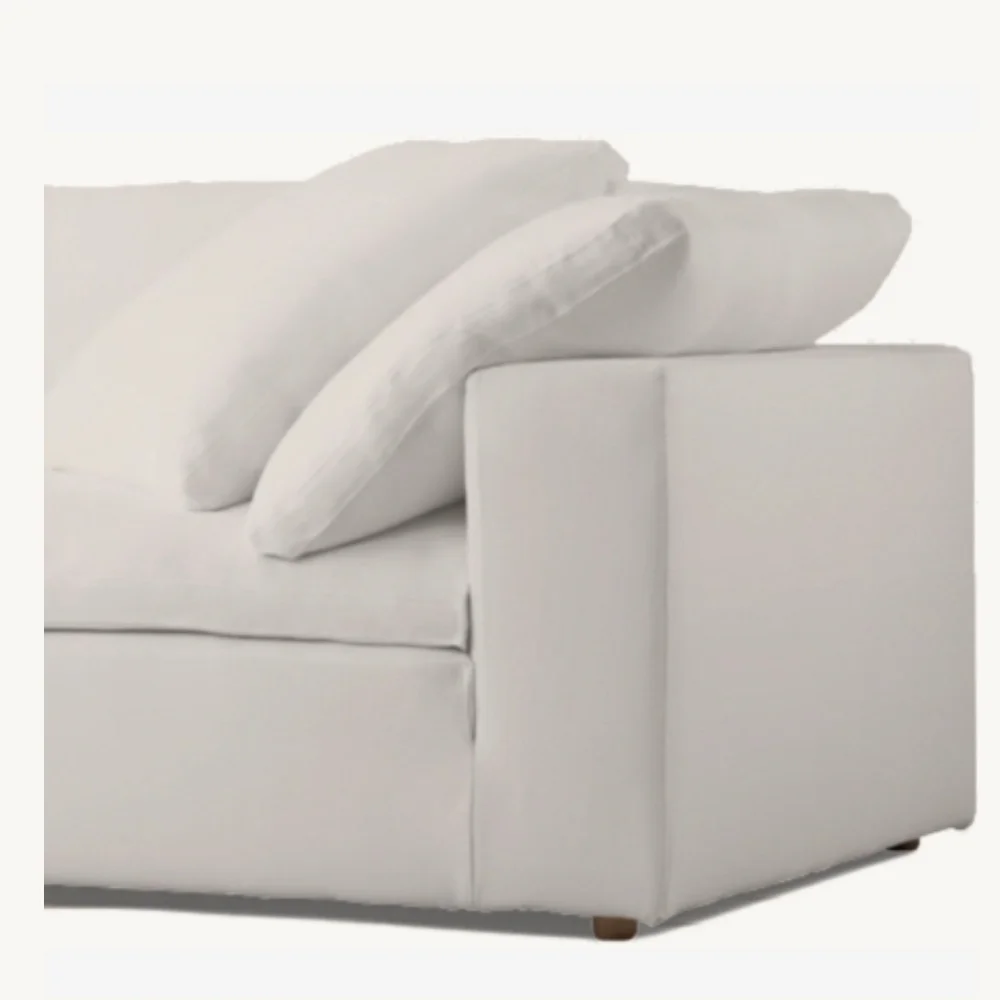 RESTORATION HARDWARE SEAT COVERS FOR CLOUD CLASSIC CORNER  MODULAR NATURAL